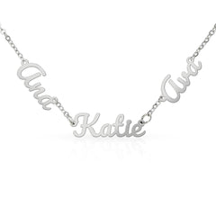 Mother's Love Necklace – Personalized Multiple Names Jewelry for Mom, Family Keepsake Gift
