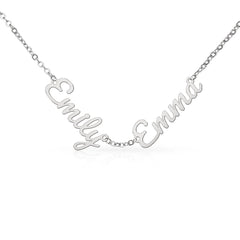 Custom Names Necklace for Mom – Multiple Name Pendant, Meaningful Mother's Day Gift