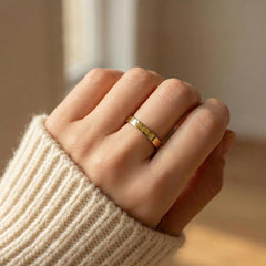 Only Love - Engraved Women's Ring