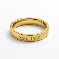 Mother's Love Engraved Ring – Custom Names Ring for Mom