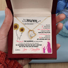 You Are My Sunshine - Forever Love Necklace (For Mom)