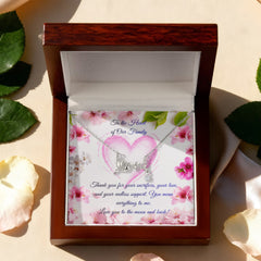 My Dear Mom - Love Necklace (for Mom)