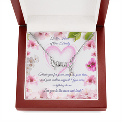 My Dear Mom - Love Necklace (for Mom)