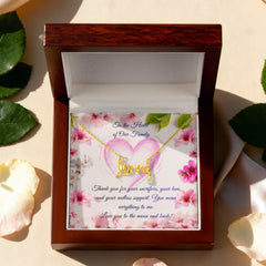 My Dear Mom - Love Necklace (for Mom)