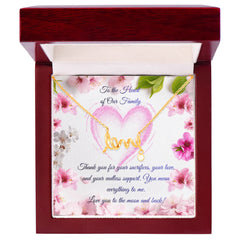 My Dear Mom - Love Necklace (for Mom)