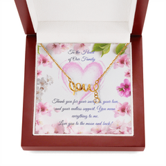 My Dear Mom - Love Necklace (for Mom)
