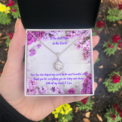 The Best Mom - Eternal  Hope Necklace (for Mom)