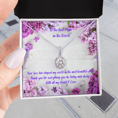 The Best Mom - Eternal  Hope Necklace (for Mom)