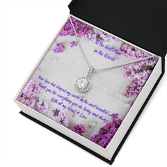 The Best Mom - Eternal  Hope Necklace (for Mom)