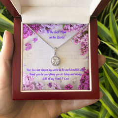 The Best Mom - Eternal  Hope Necklace (for Mom)
