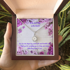 The Best Mom - Eternal  Hope Necklace (for Mom)