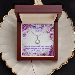 The Best Mom - Eternal  Hope Necklace (for Mom)