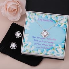 Beautiful Mom - Love Know Necklace & Earring Set (for Mom)