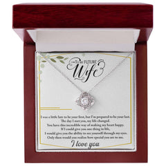 Future Wife - Love Knot Necklace (For Bride)