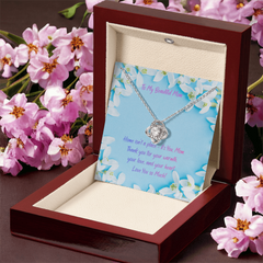Home is My Mom - Love Knot necklace (for Mom)