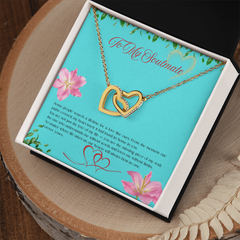 Bound By Love - Interlocking Hearts Necklace (To My Soulmate)