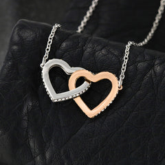 World's Best Mom Ever - Interlocking Hearts Necklace