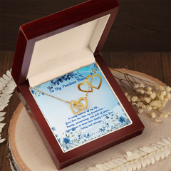 Today & Always! - Interlocking Hearts Necklace (for Mom)