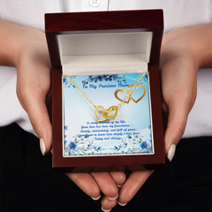 Today & Always! - Interlocking Hearts Necklace (for Mom)