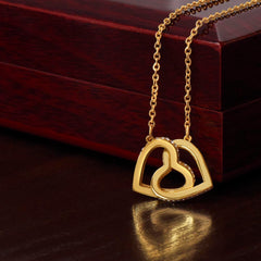 Today & Always! - Interlocking Hearts Necklace (for Mom)