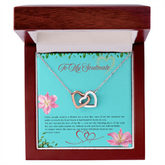 Bound By Love - Interlocking Hearts Necklace (To My Soulmate)