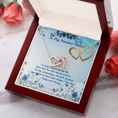 Today & Always! - Interlocking Hearts Necklace (for Mom)