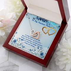 Today & Always! - Interlocking Hearts Necklace (for Mom)