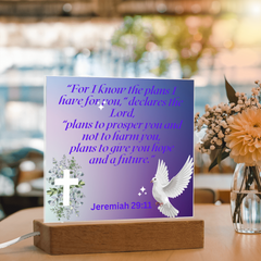 Divine Promise - Square Acrylic Plaque