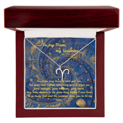 My Universe - Zodiac Name Necklace (for Mom)