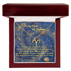 My Universe - Zodiac Name Necklace (for Mom)