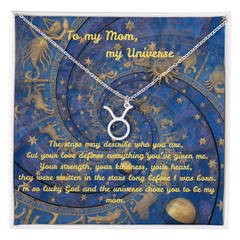 My Universe - Zodiac Name Necklace (for Mom)