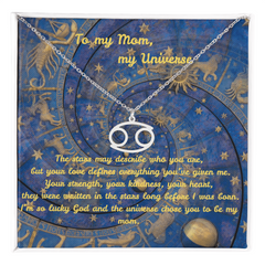 My Universe - Zodiac Name Necklace (for Mom)