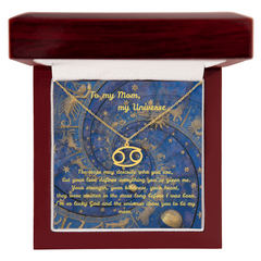 My Universe - Zodiac Name Necklace (for Mom)