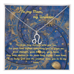 My Universe - Zodiac Name Necklace (for Mom)