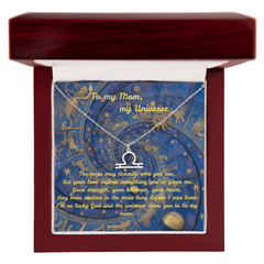 My Universe - Zodiac Name Necklace (for Mom)