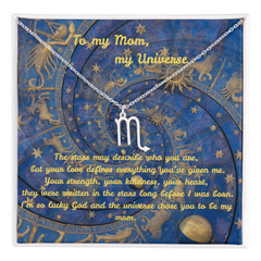 My Universe - Zodiac Name Necklace (for Mom)
