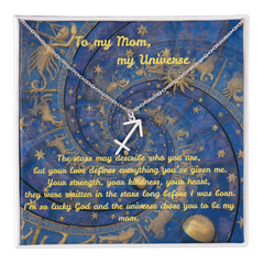 My Universe - Zodiac Name Necklace (for Mom)