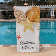 Saltwater Dreams - Beach Towel