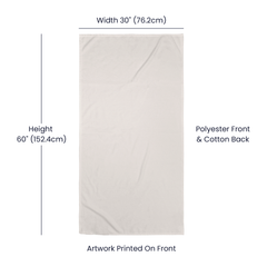 Tropical Sea Turtles Paradise - Beach Towel