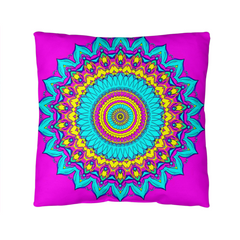 Cosmic Serenity Mandala- Indoor/Outdoor Pillow