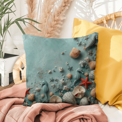 Turquoise Tides - Indoor/Outdoor Pillow