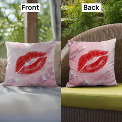 Diamond Kiss - Indoor/Outdoor Pillow