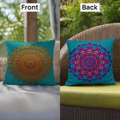 Magic Mandala - Indoor/Outdoor Pillow