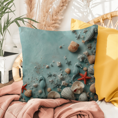 Turquoise Tides - Indoor/Outdoor Pillow