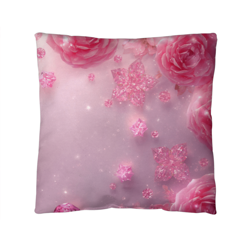 Rose Glam - Pillow Cover With Insert