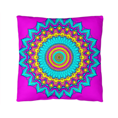 Cosmic Serenity Mandala - Pillow Cover With Insert