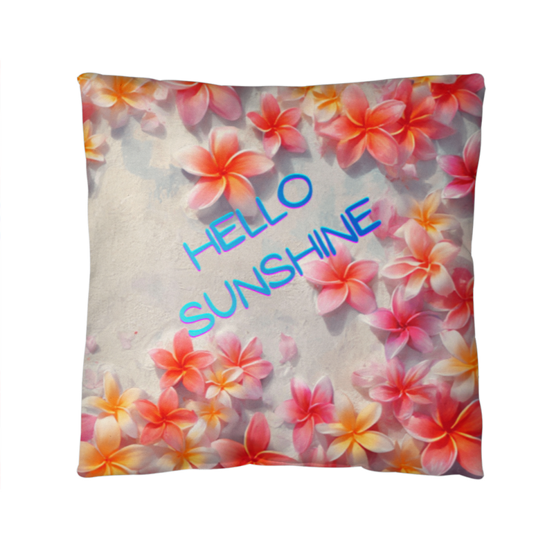 Hello Sunshine - Pillow Cover With Insert
