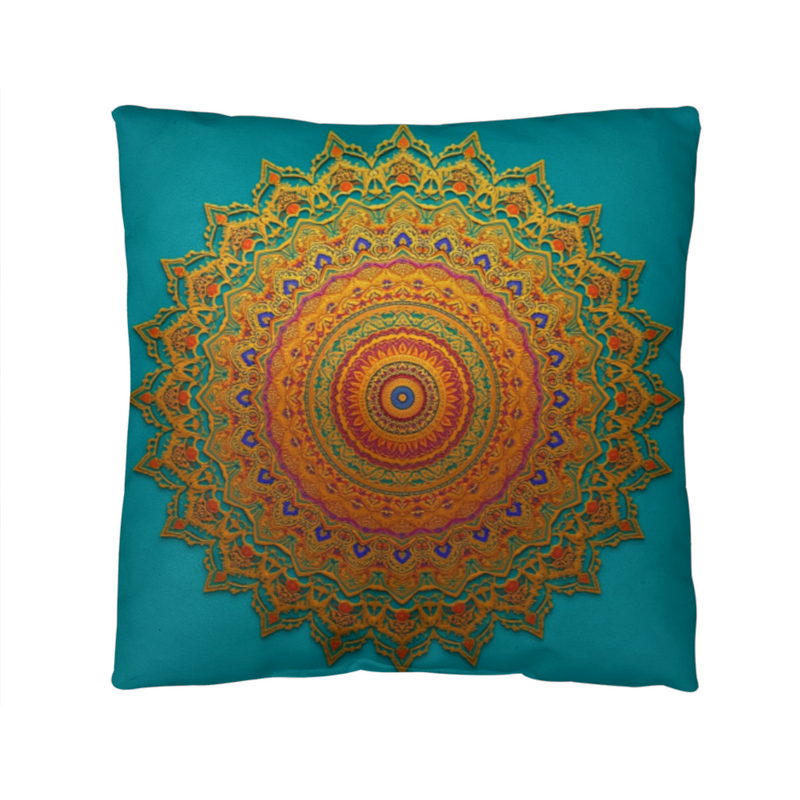 Magic Mandala - Pillow Cover With Insert