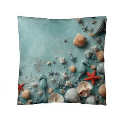 Turquoise Tides - Pillow Case With Inserts