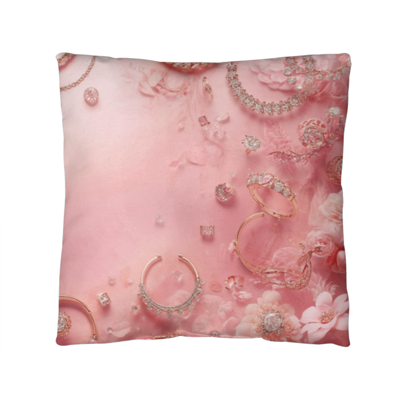 Pink Luxe - Pillow Cover With Insert